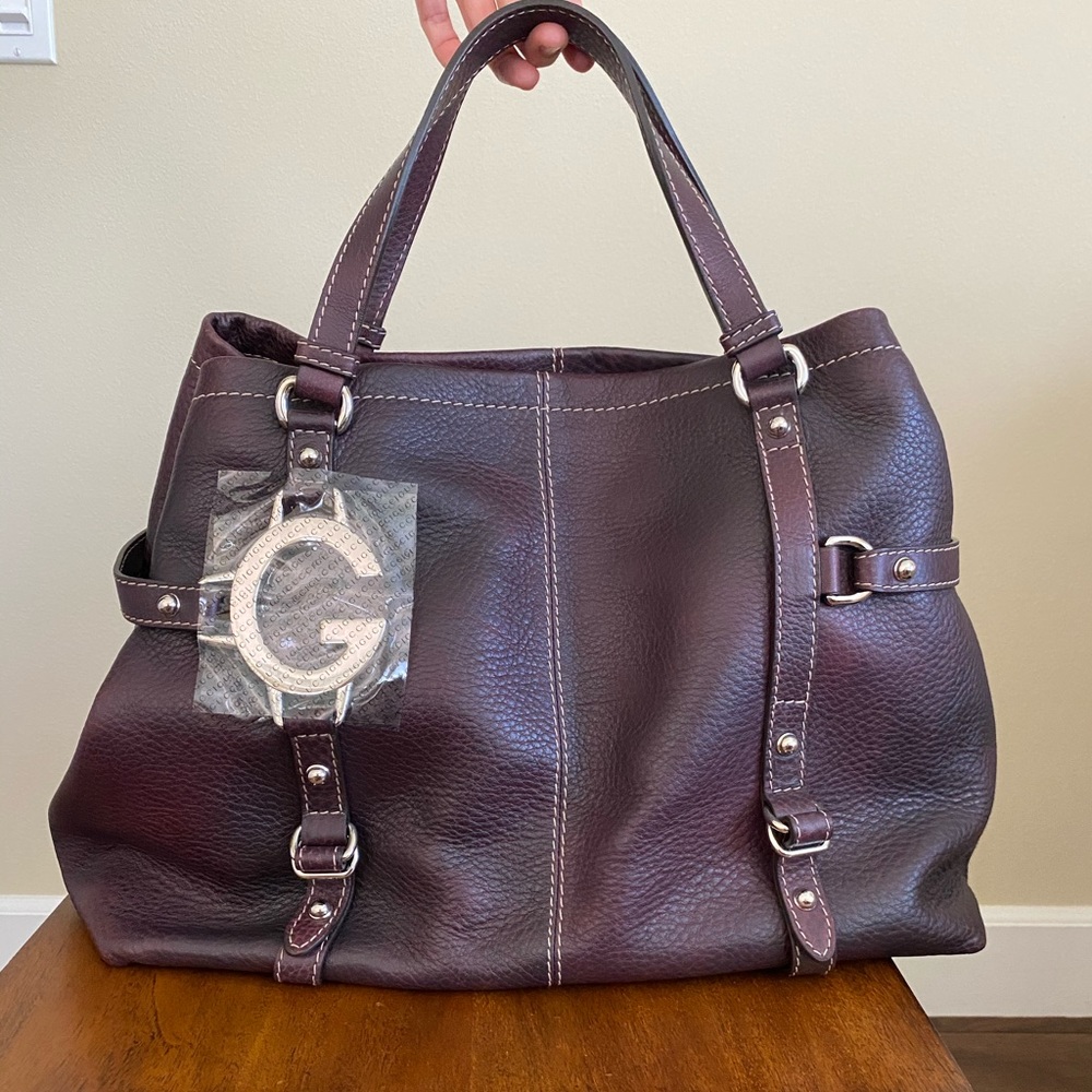 Vintage Gucci Bag brand new unused leather outer